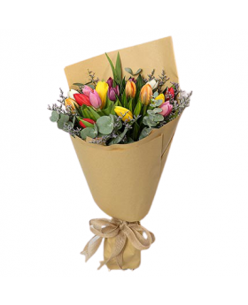 BOUQUET OF MULTICOLORED