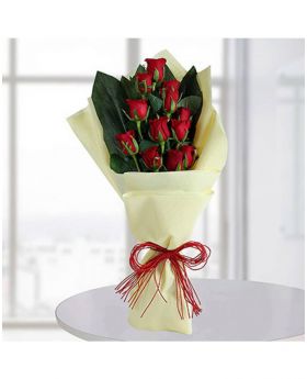 EXPRESS BUNCH OF SACRED RED ROSES