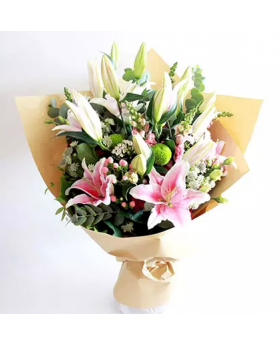 Burst of Lilies Beauty Bouquet