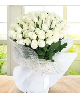 Bouquet Of White Roses