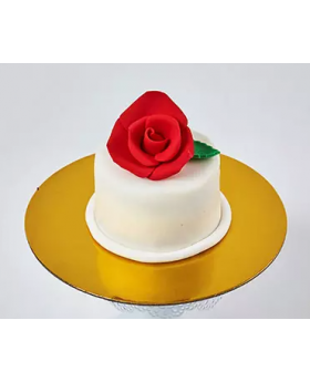 Red Rose mono Cake
