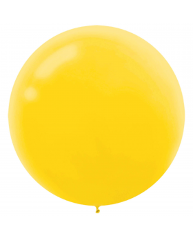Yellow Sunshine Latex Balloon