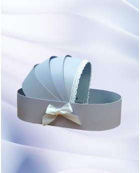 Oval Blue Baby Born Box