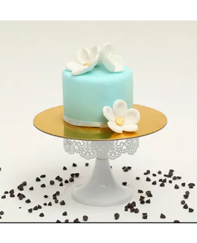 Fondant Icing Chocolate Mono Cake