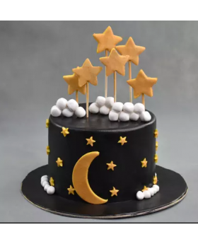 Stars and Moon Cake