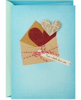 Everyday Love Card, Romantic Birthday Card, or Anniversary Card (Love Note)