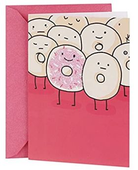 Funny Anniversary Card, Love Card (Donut Joke)