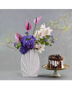 Moonlight Flowers and Cake