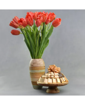 French Tulips and Patchi Chocolates