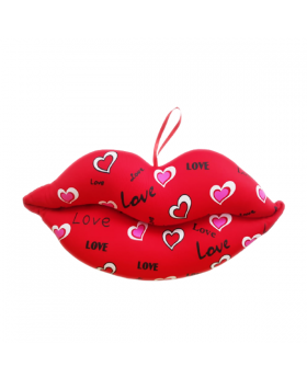 RED LIPS SHAPED SOFT PLUSH TOYS FOR BIRTHDAY GIFT FOR GIRLS/KIDS AND CHILDRENS
