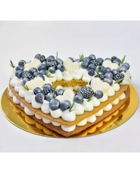 Heart To Heart Blueberry Special Cake