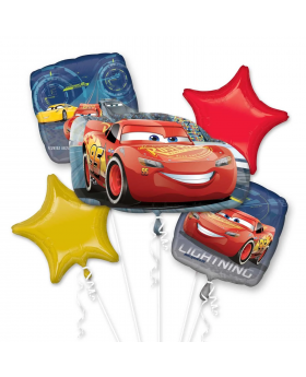 Lightning McQueen Balloon Bouquet